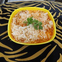 A picture of Tomato rice.