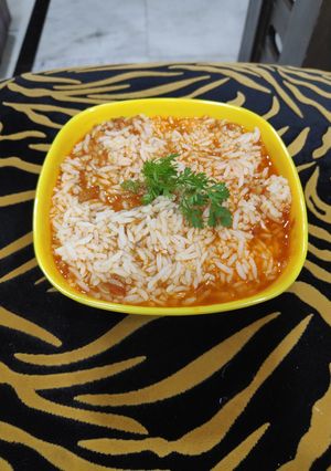 A picture of Tomato rice.