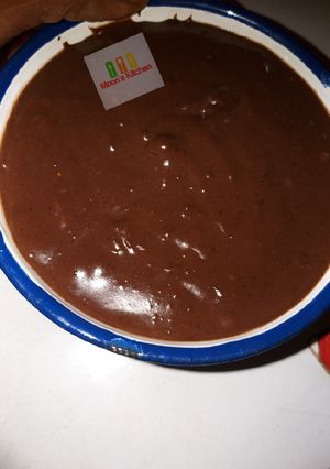 A picture of Homemade chocolate.