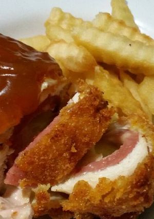 Foto resep Chicken cordon bleu