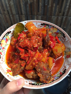 Foto resep Dendeng sapi basah (dendeng lambok)