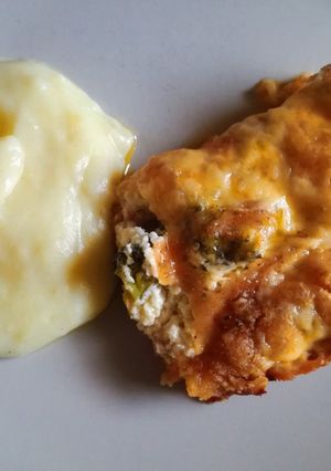 Brokkolival sült nem lehet abbahagyni csirke recept fotója