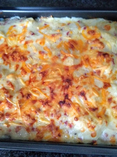 Una foto de Coliflor gratinada al horno