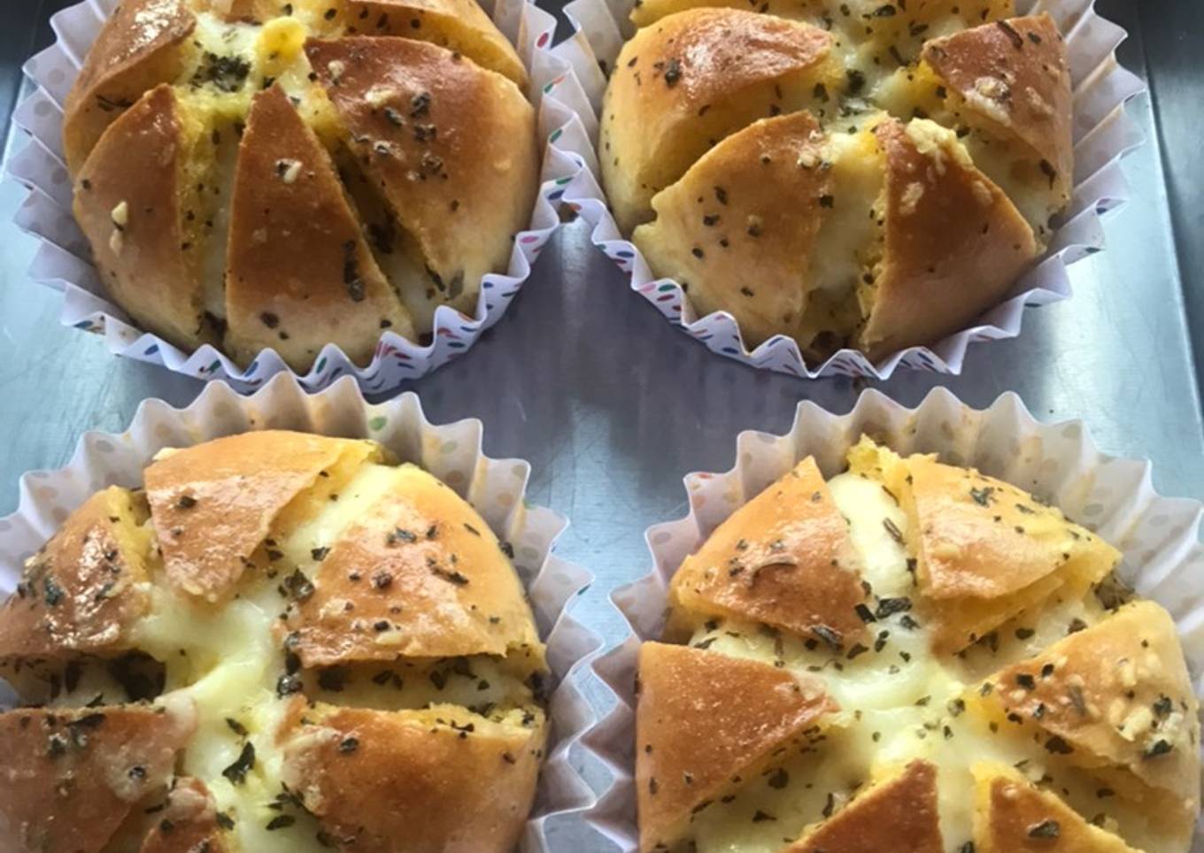 Korean Garlic cheese Bread