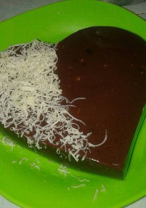 Foto resep Puding Brownis cokelat
