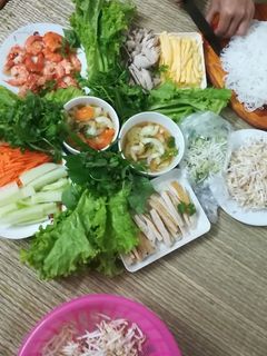 Hình của món Phở cuốn.