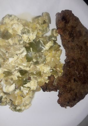 Una foto de Milanesas de hígado