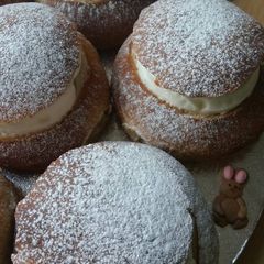 A picture of Vickys Swedish Semla Easter Buns (Cream Buns) GF DF EF SF.