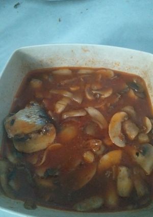 Foto resep Jamur kuah sarden
