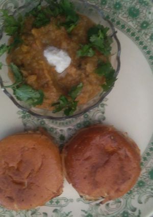 A picture of Pav Bhaji.