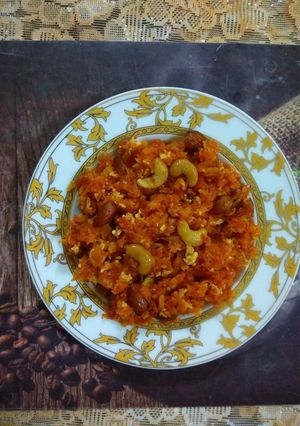 A picture of Carrot Halwa.