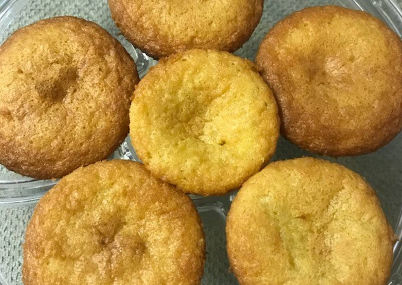 Mantecadas de naranja