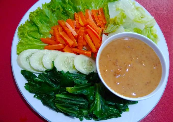 Resep Pecel Sayur Oleh Dhanie Hidayat Cookpad