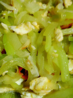 Foto resep Tumis Labu Siam Telur Orak Arik