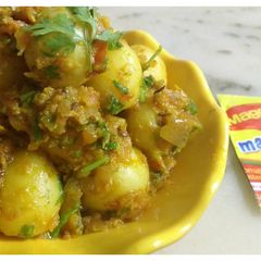 A picture of Maggie Masala Baby Potatoes.