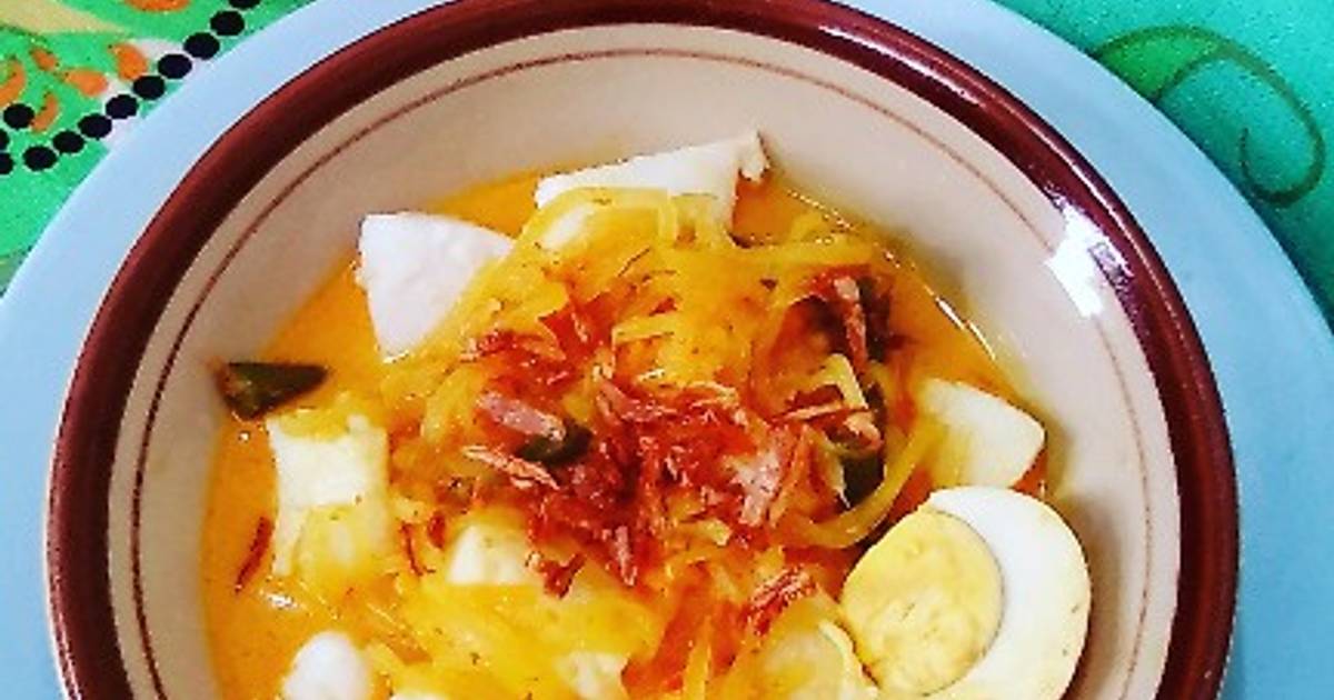 Resep Lontong Sayur Oleh Amel Karmachameleon Cookpad