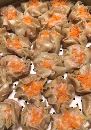 Foto resep Dimsum ayam udang dan saos pedas asam manis (rasa ala resto)