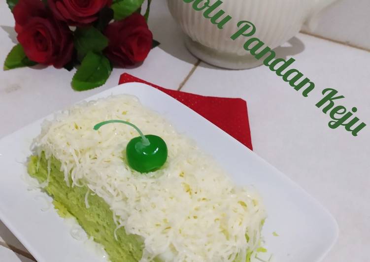 Bolu Pandan keju