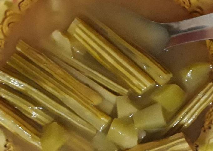 Wajib coba! Bagaimana cara buat Sayur Asem Klenthang dijamin nagih banget