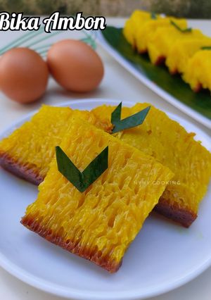 Foto resep Bika Ambon Teflon (No Mixer No Oven)