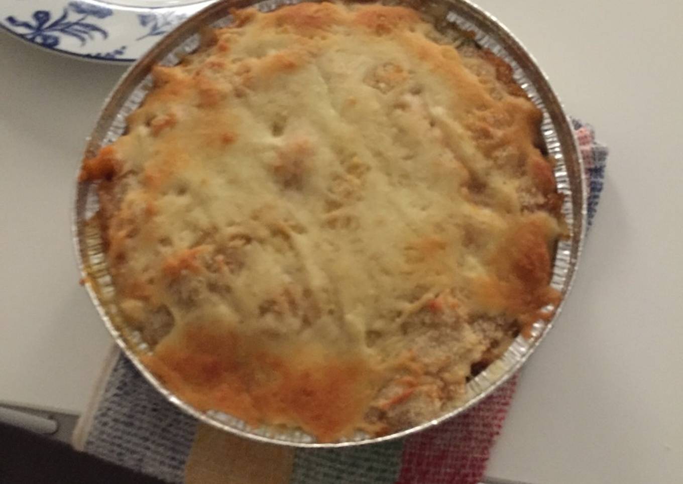 Pastel de calabaza y pollo