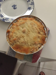 Una foto de Pastel de calabaza y pollo