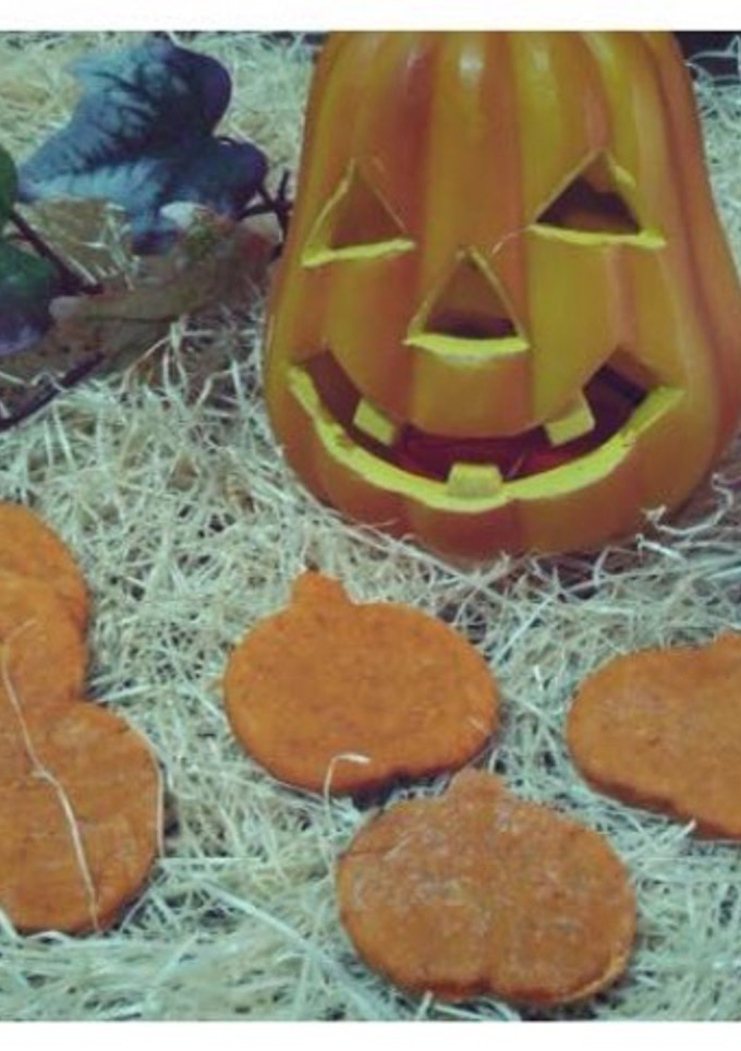 Una foto de Cookies Veganas de calabaza