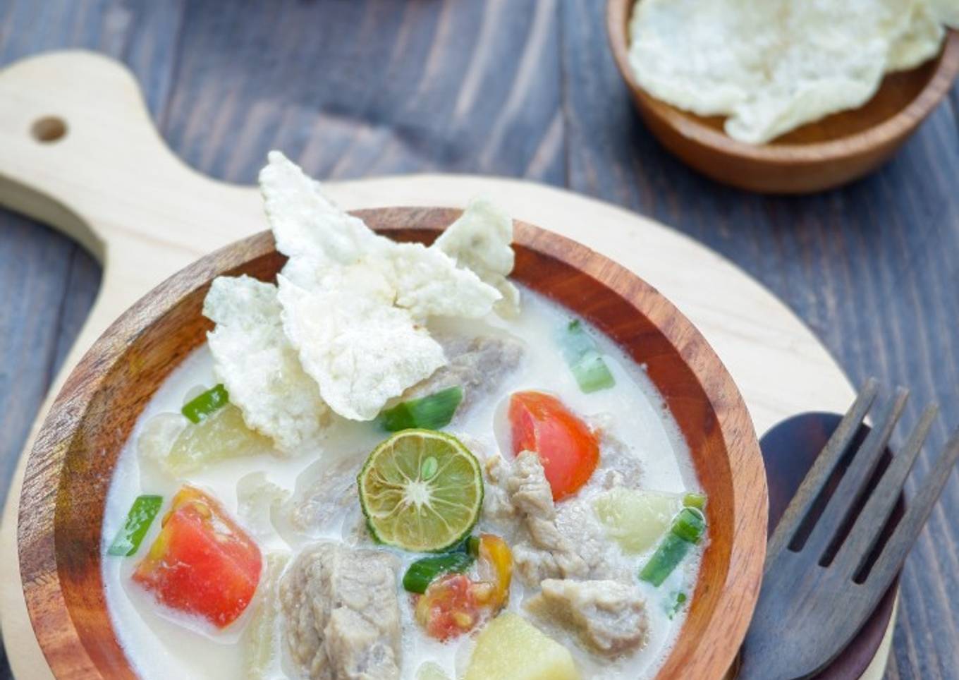 Soto betawi daging sapi