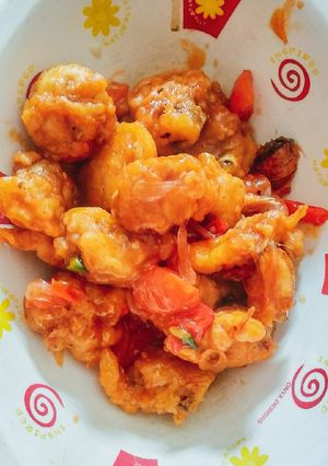 Foto resep Ayam asam manis pedas ala rumahan
