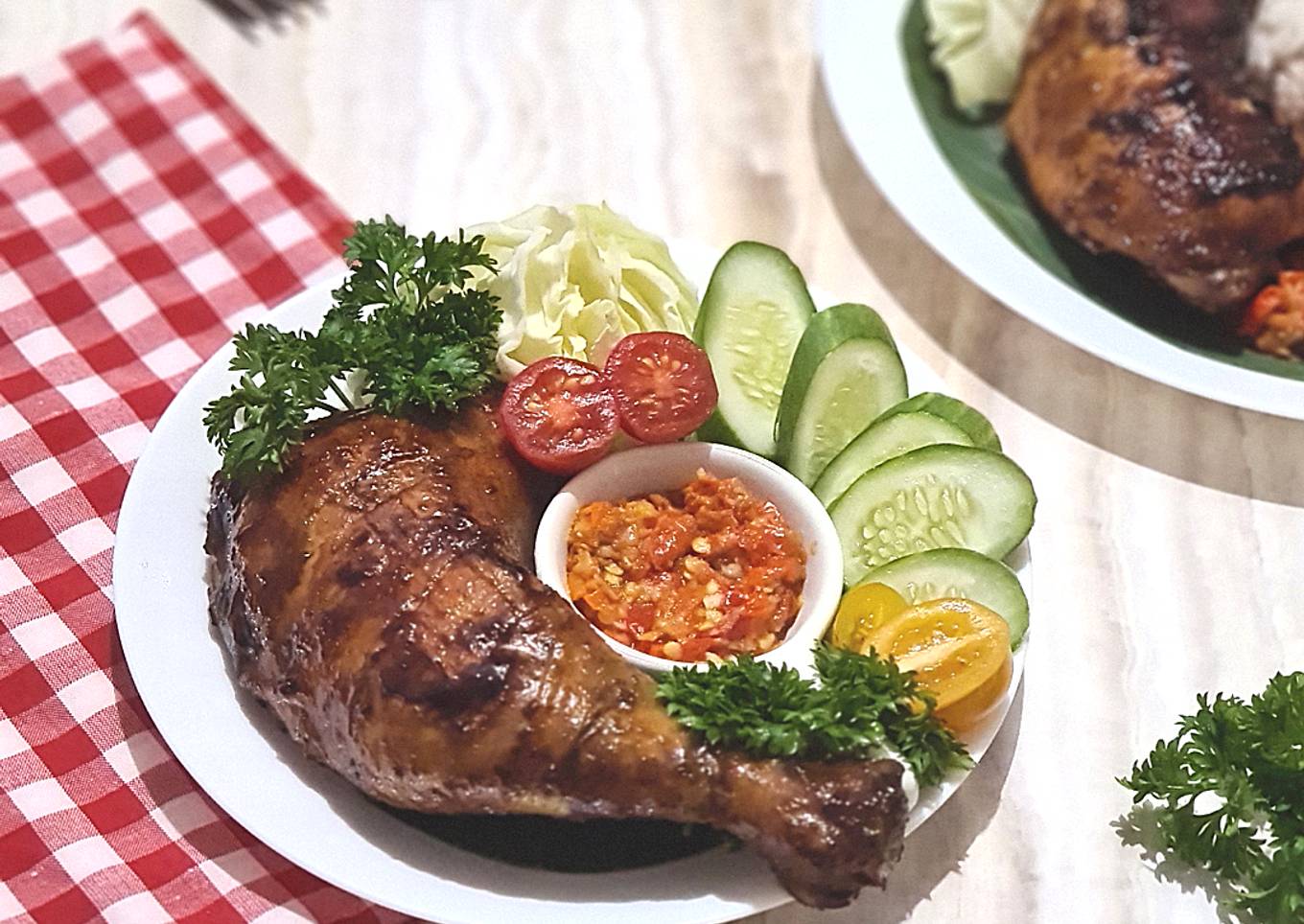 Ayam Bakar Wong Solo versi Teflon
