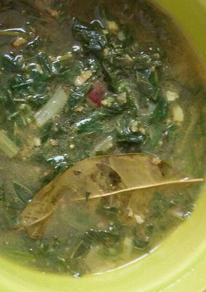 Foto resep Sayur bobor Daun Singkong
