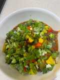 Green shimla mirch gravy