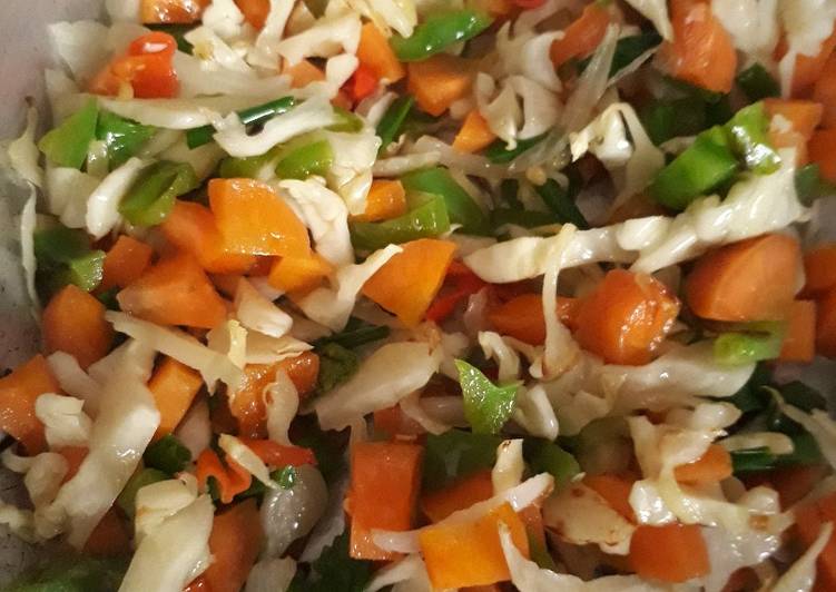 Steps to Prepare Perfect Stir fry vegetable