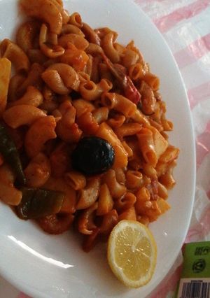 صورة لوصفة معكرونه لذيذة 🙄♥️🍝
