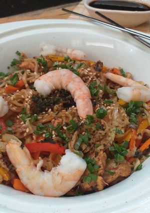 Una foto de Yakisoba