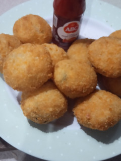 Foto resep Bakso ayam goreng