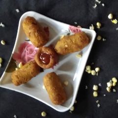 A picture of Corn Rolls.