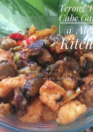 Foto resep Terong Tahu Cabe Garam#BikinRamadanBerkesan