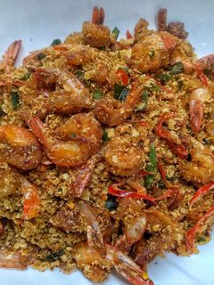 Foto resep Udang Goreng Oat Meal
