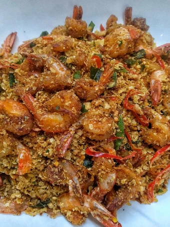 Cara Gampang Membuat Resep Udang Goreng Oat Meal yang Lezat Sekali Anti Ribet, Sempurna