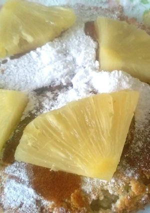 A picture of Pineapple chiffon cake.