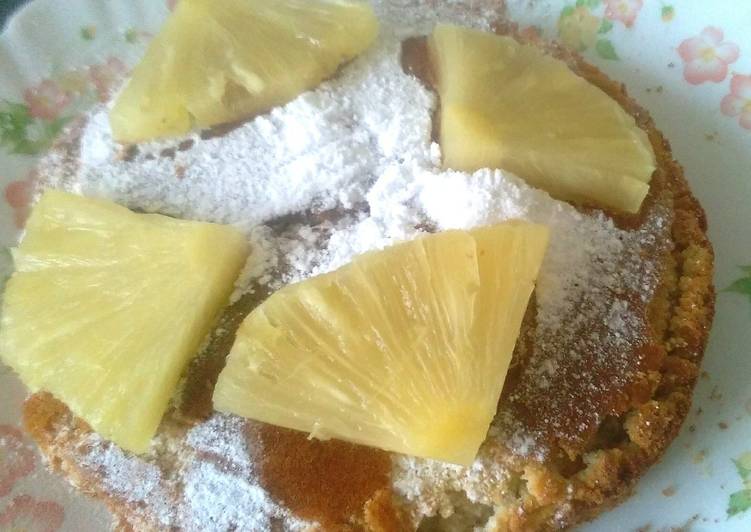Pineapple chiffon cake