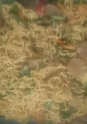 Foto resep Menu anak mie goreng sayur