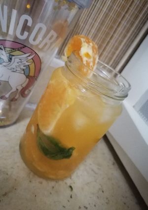 A picture of Orange Mojito 🍊.
