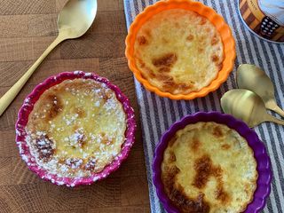 ☆Mini Gâteaux de Riz au lait façon Torta della Nonna☆