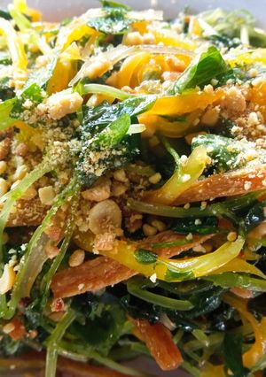 Hình của món Gỏi rau càng cua.