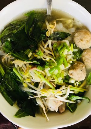 Hình của món Phở bò.