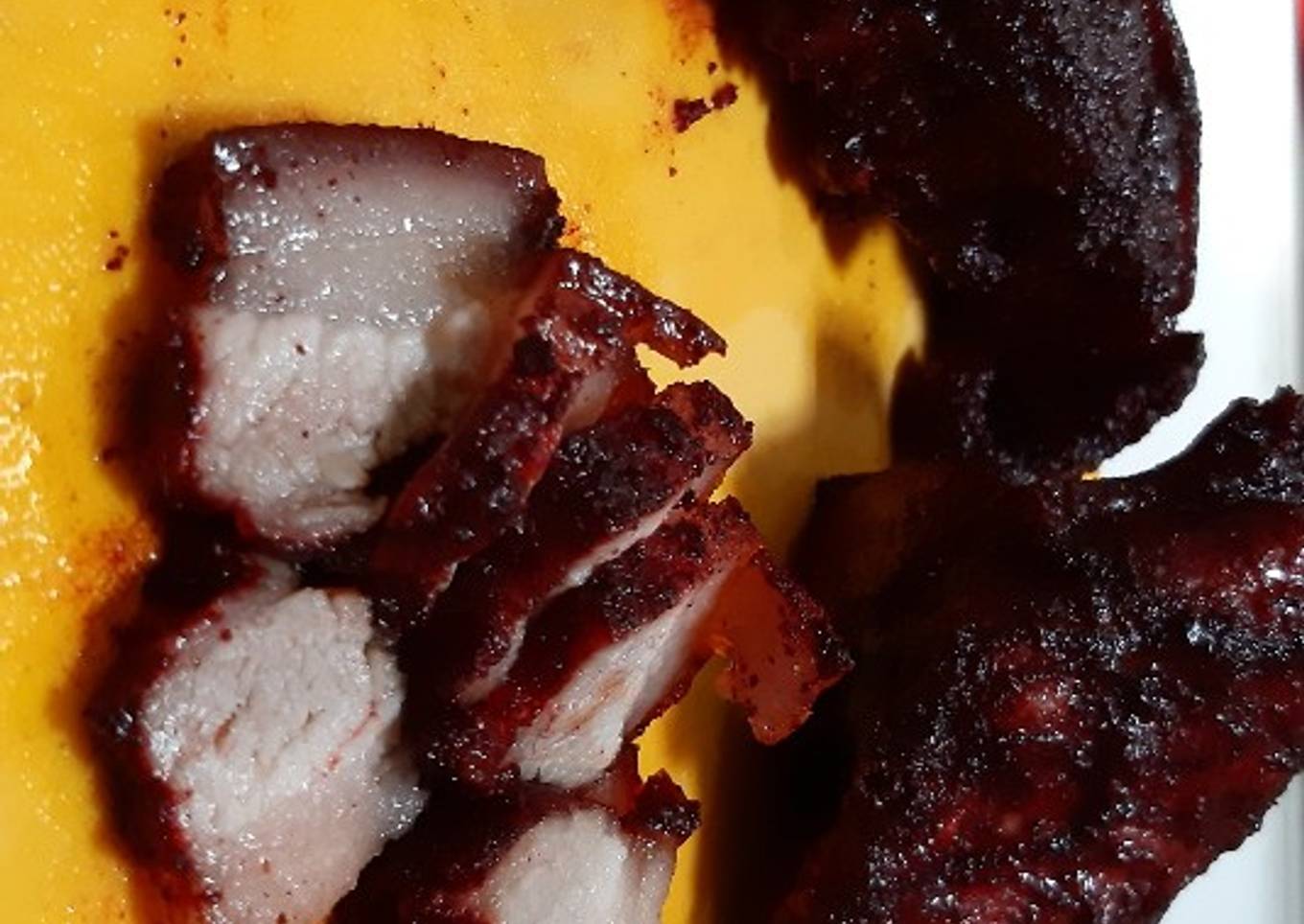 Pork chasu non halal bisa juga pake paha ayam fillet yah