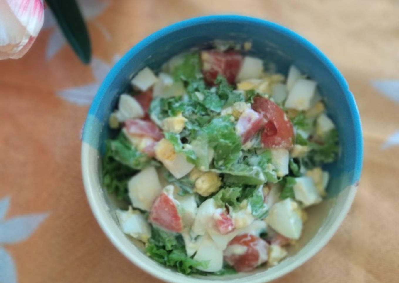 Salad Telor di KetoIn