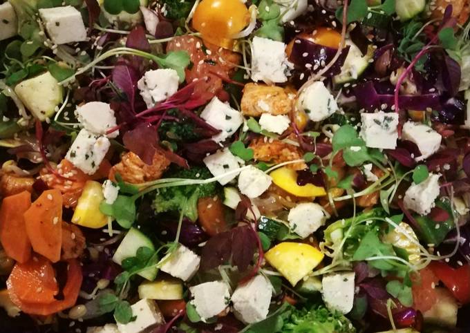 Easiest Way to Make Perfect Healthy Jugaad Salad